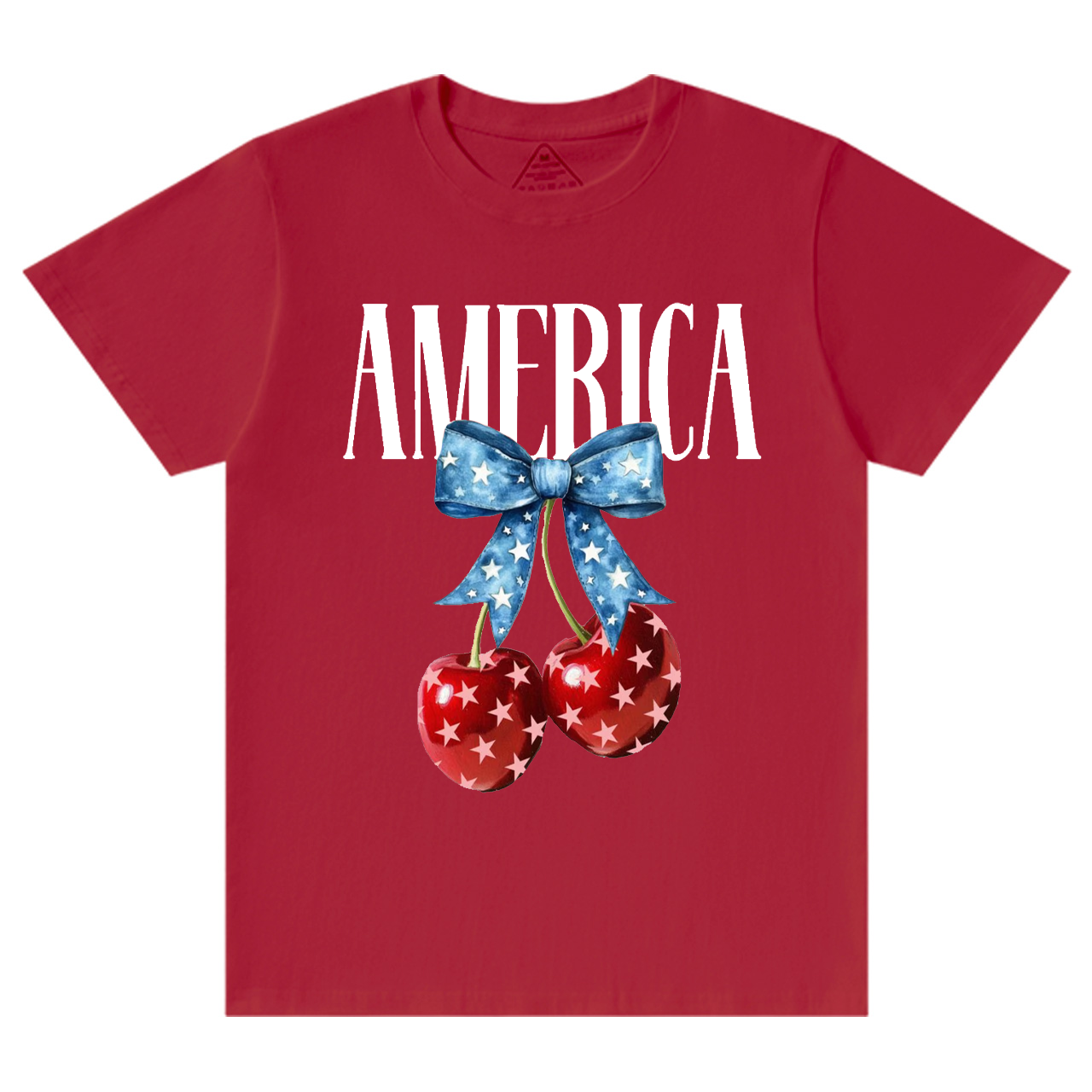 American Flag Cherry Mama T-Shirts