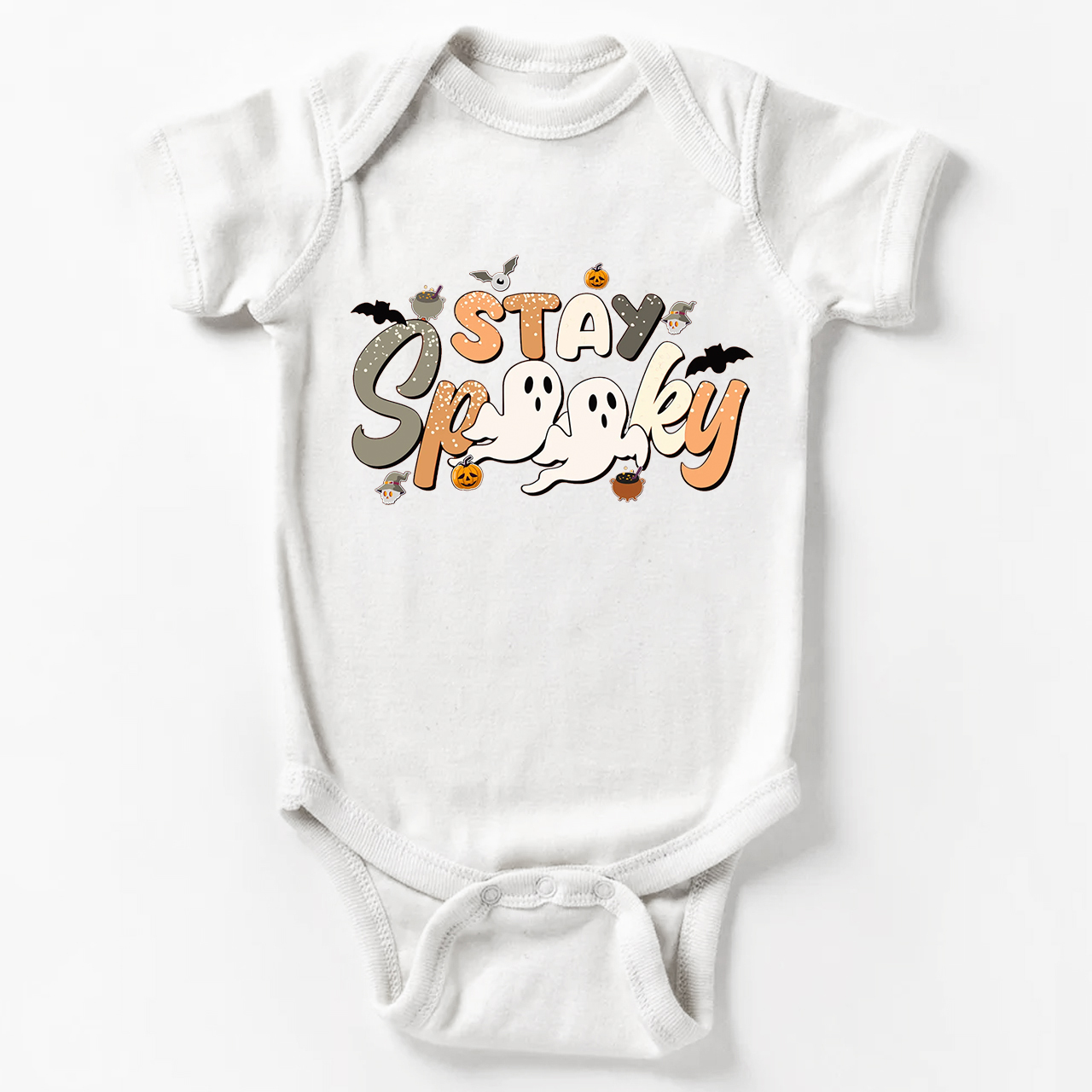 Stay Spooky Halloween Bodysuit For Baby