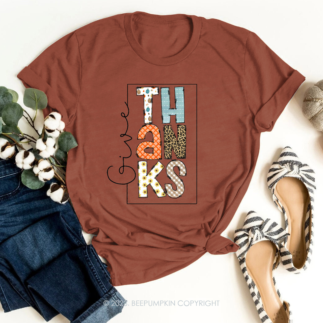 In Everything Give Thank Shirts Beepumpkin