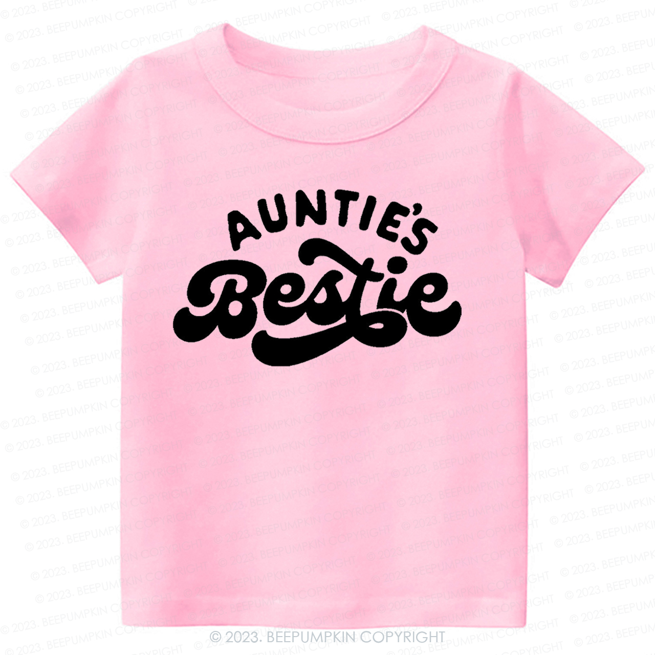 Cute  Auntie's Bestie -Toddler Tees