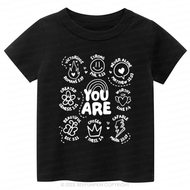 God Says You Are Kids-Toddler Tees