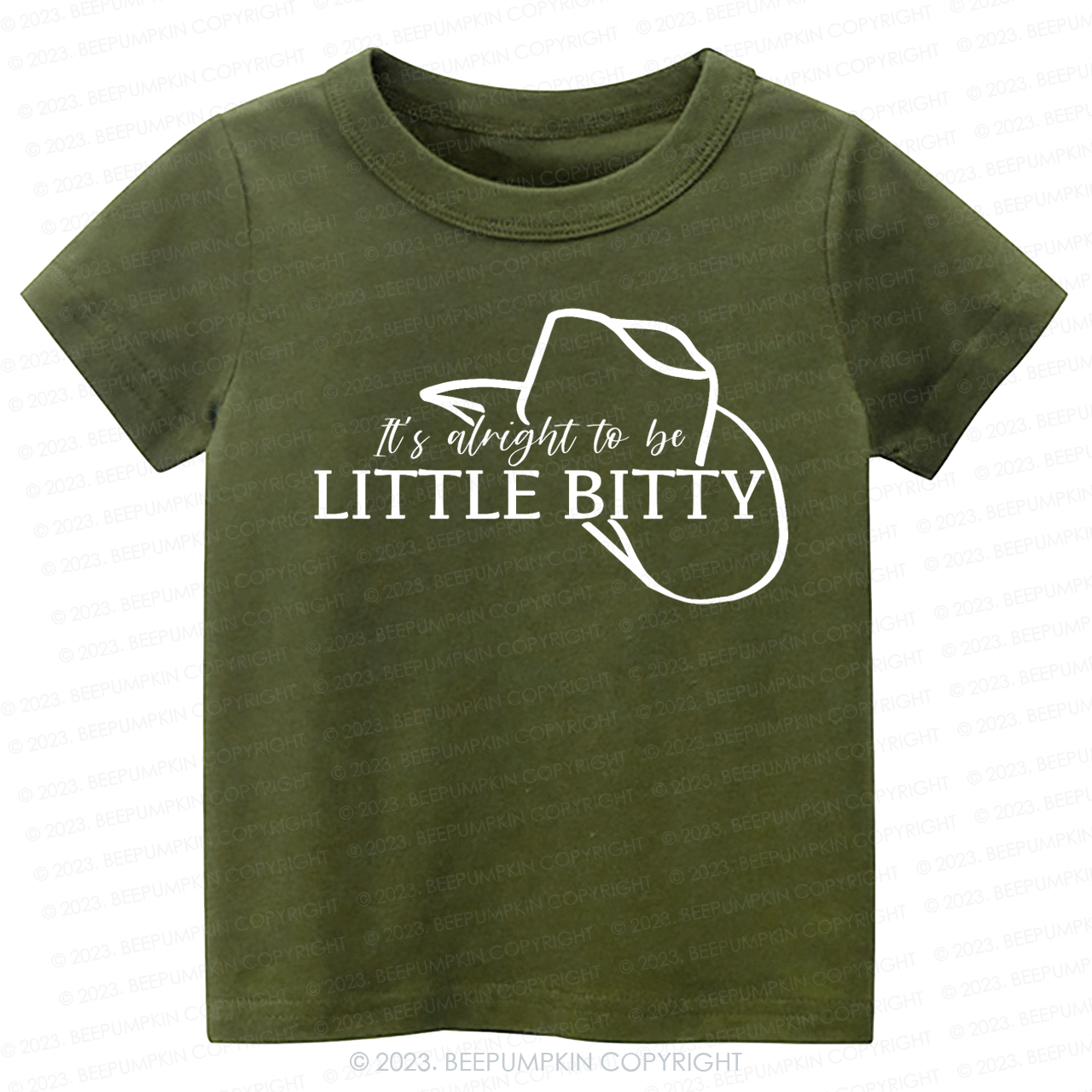 It's Alright To Be Little Bitty-Toddler Tees