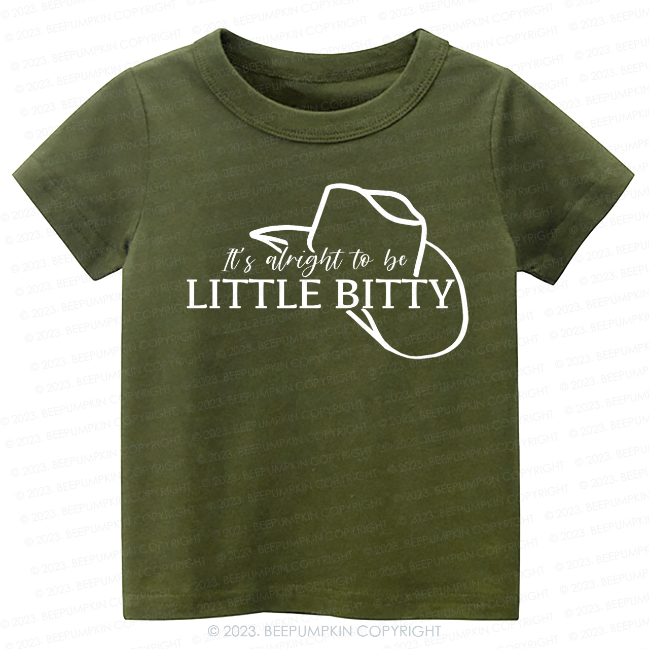 It's Alright To Be Little Bitty-Toddler Tees