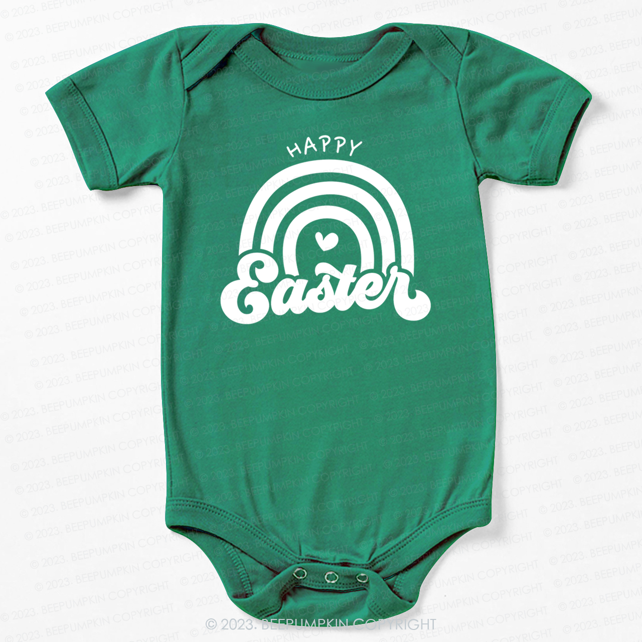 Happy Easter Rainbow Bodysuit For Baby