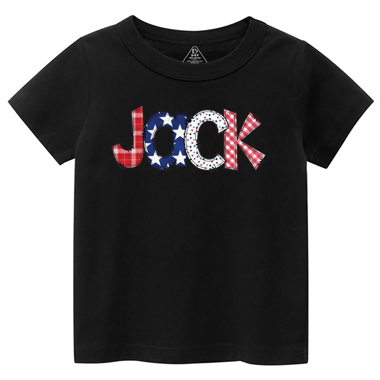 Personalized Name Fourth Of July Toddler&Kid's Tees Beepumpkin 