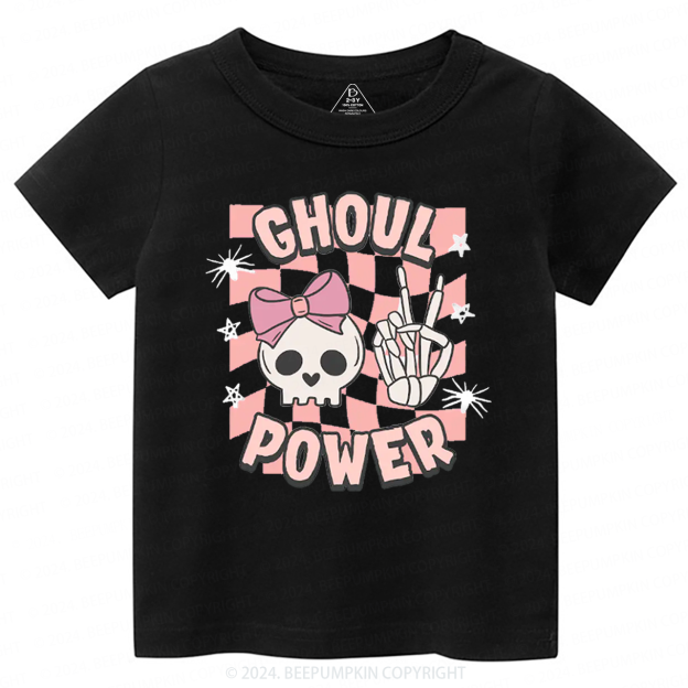Ghoul Power Halloween Toddler&Kids Tees 