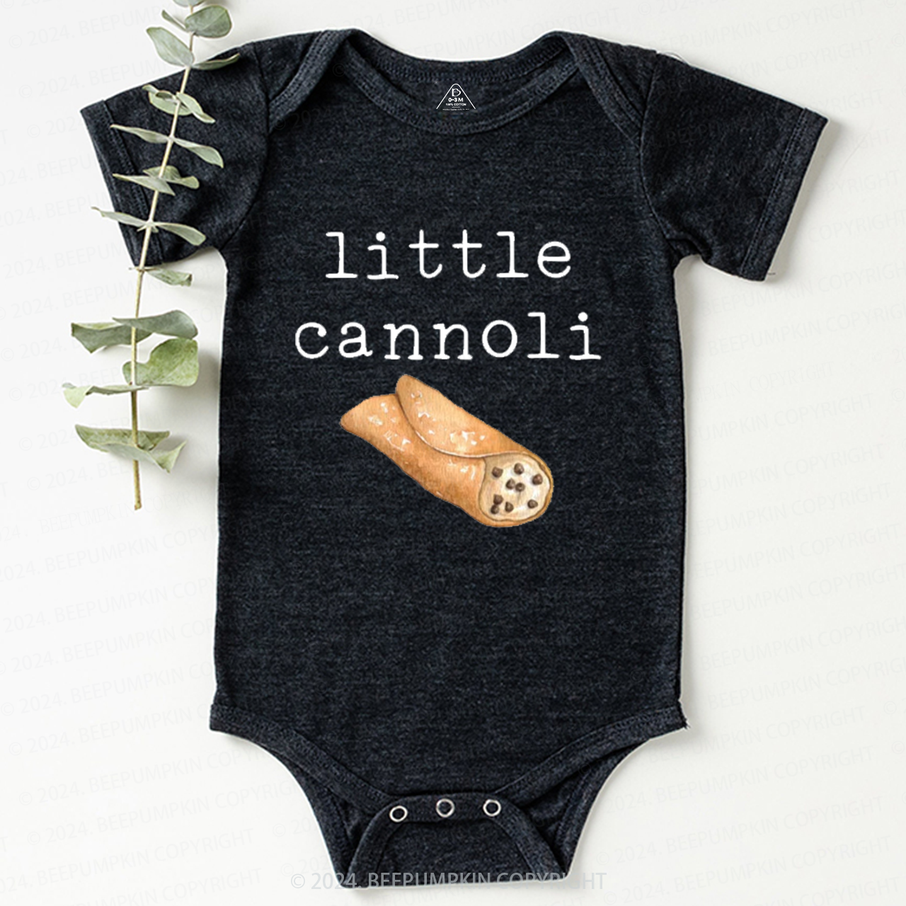 Little Cannoli Bodysuit For Baby Beepumpkin