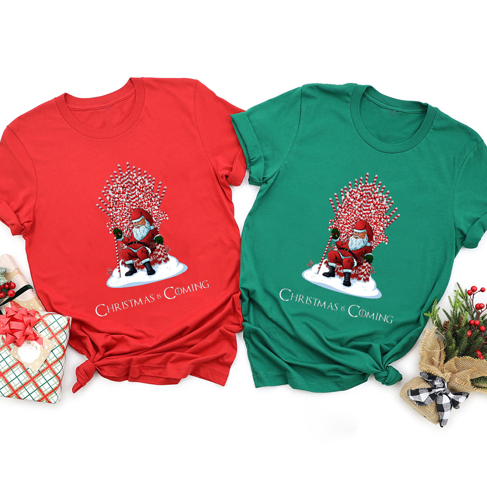Christmas Coming Family Matching Shirt