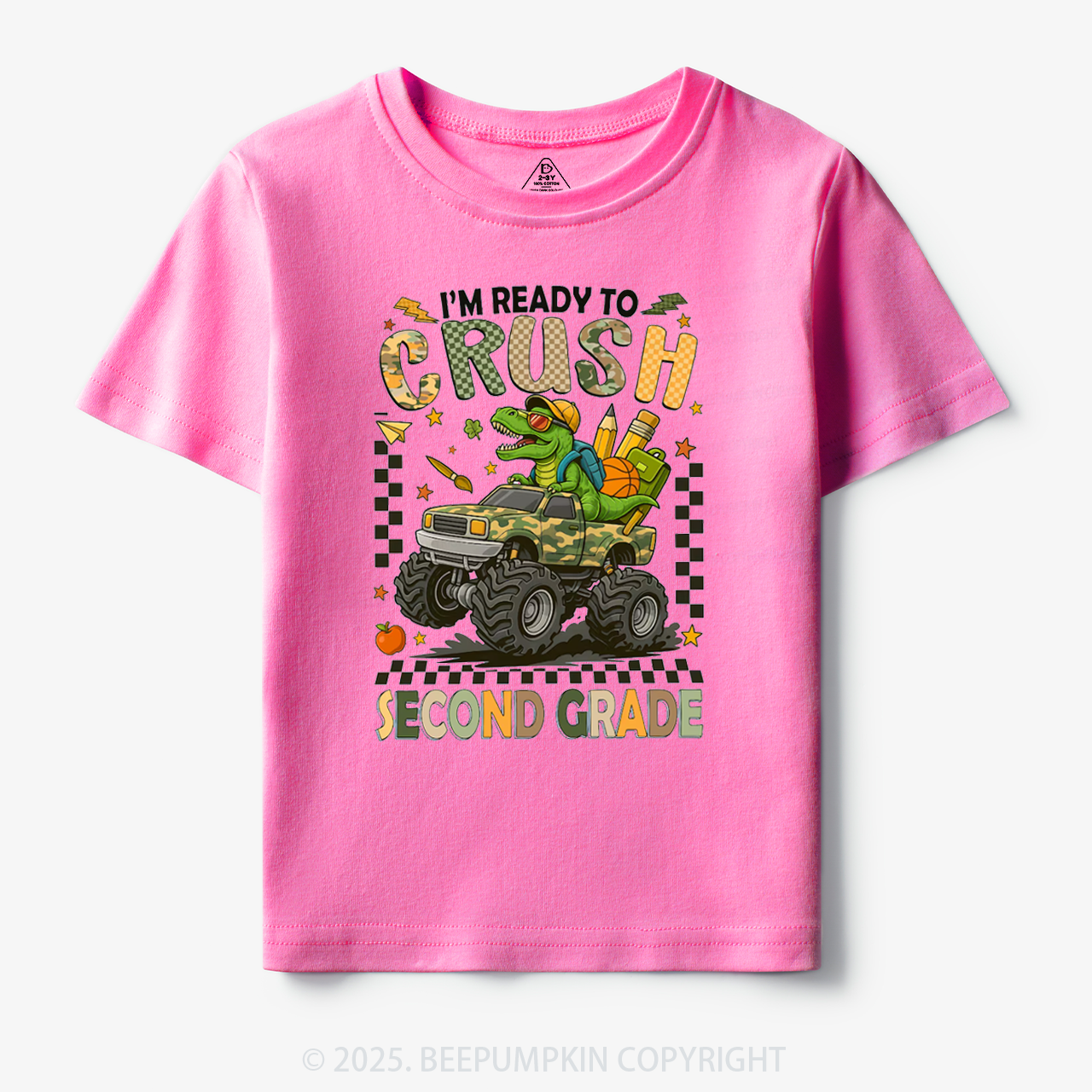 Personalized I’m Ready To Crush Toddler&Kid's Tees Beepumpkin