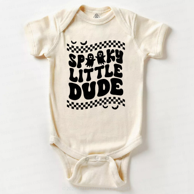 Spooky Little Dude Halloween Baby Bodysuits 
