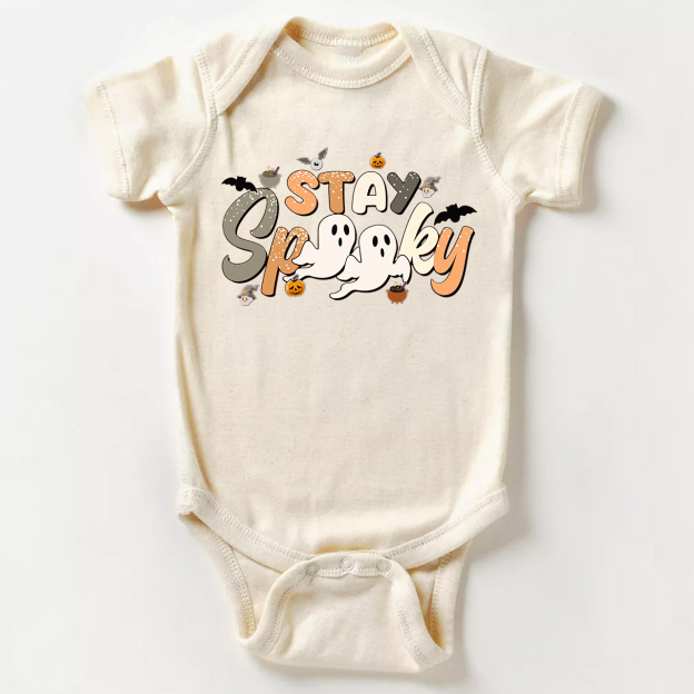 Stay Spooky Halloween Bodysuit For Baby