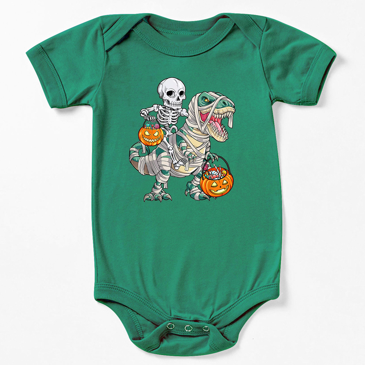 Spooky Saurus Halloween Bodysuit For Baby