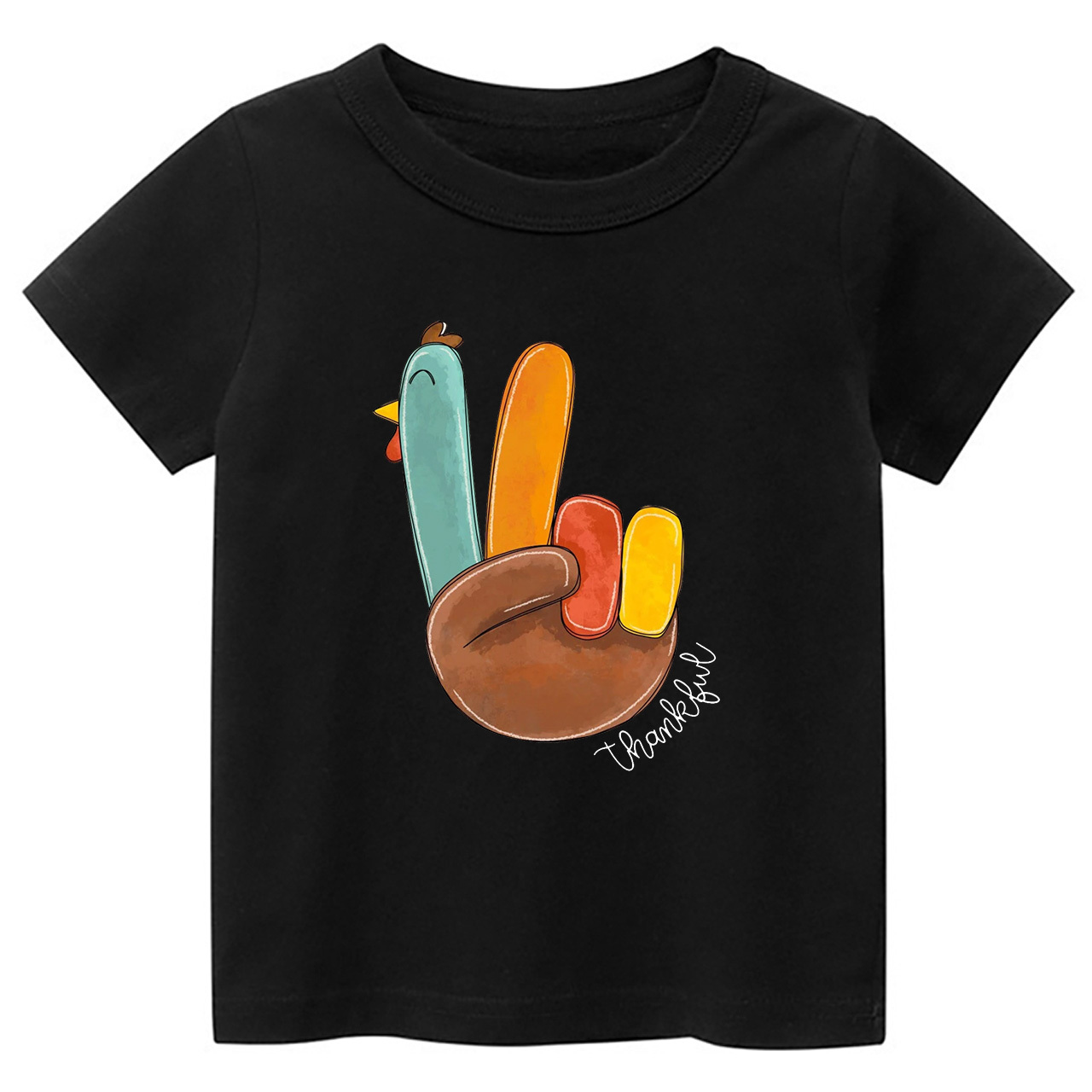 Thanksgiving Little Turkey Kids Tees 