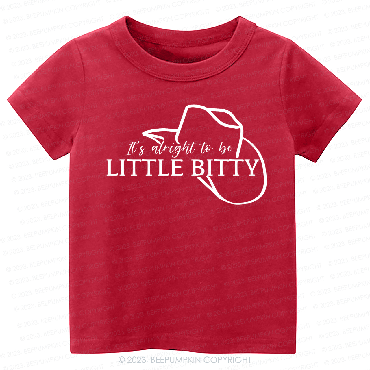 It's Alright To Be Little Bitty-Toddler Tees