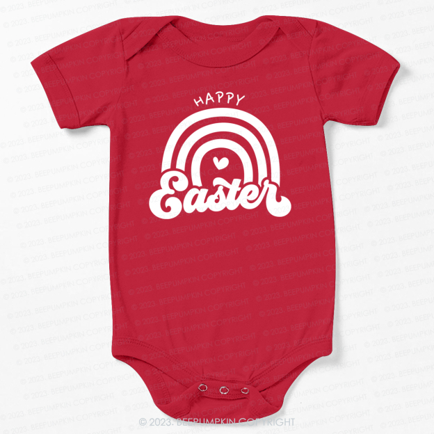 Happy Easter Rainbow Bodysuit For Baby