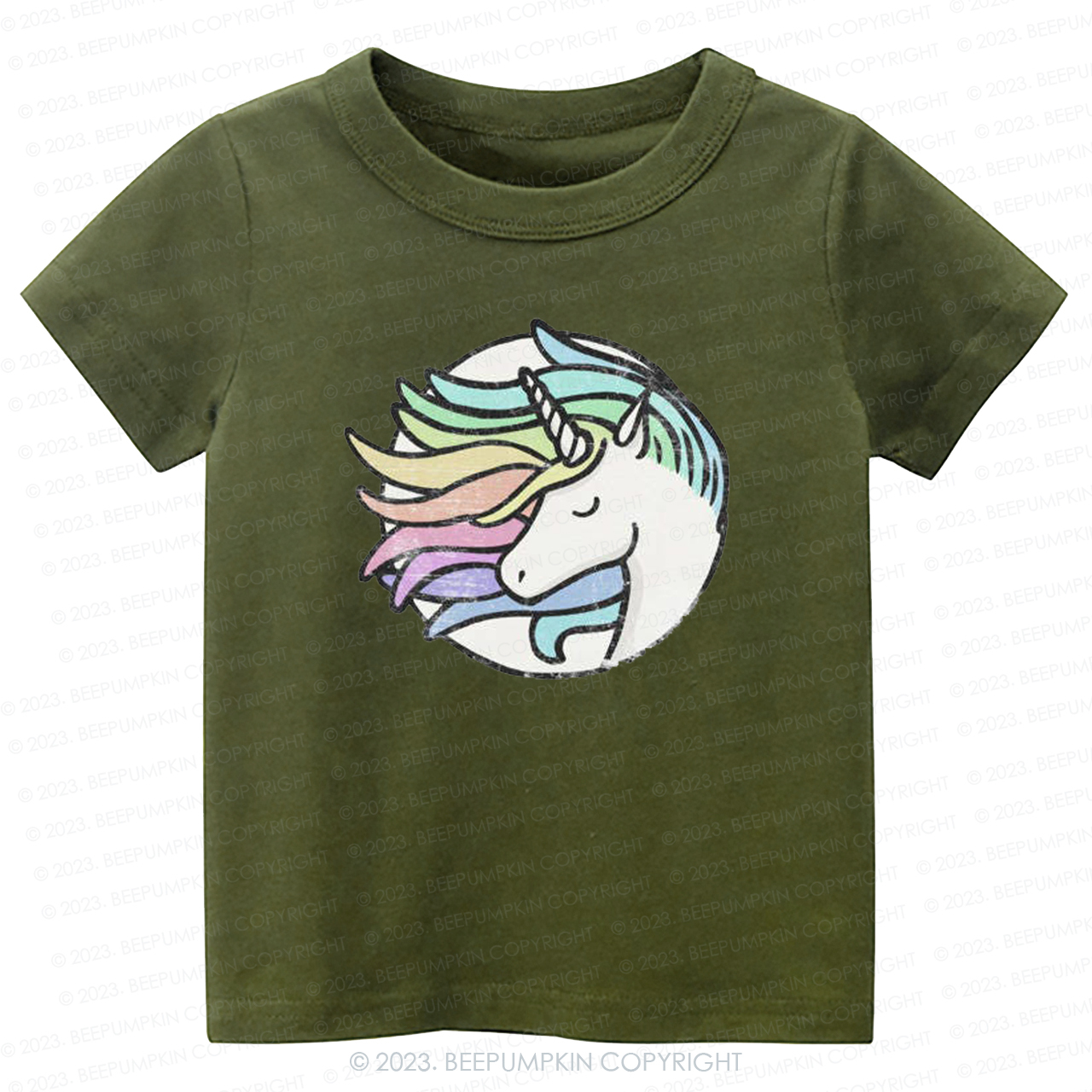 Rainbow Girls Unicorn Kids Shirt