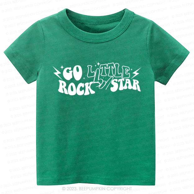 Go Little Rock Star Kids Shirt