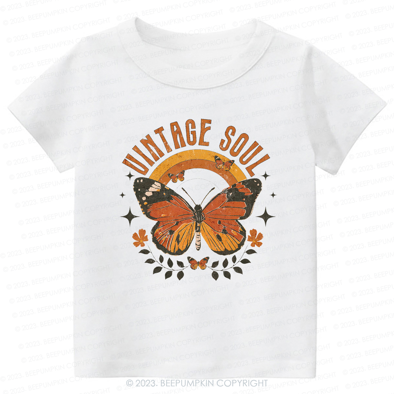 Vintage Soul Cute Girls Boho Kids Shirt