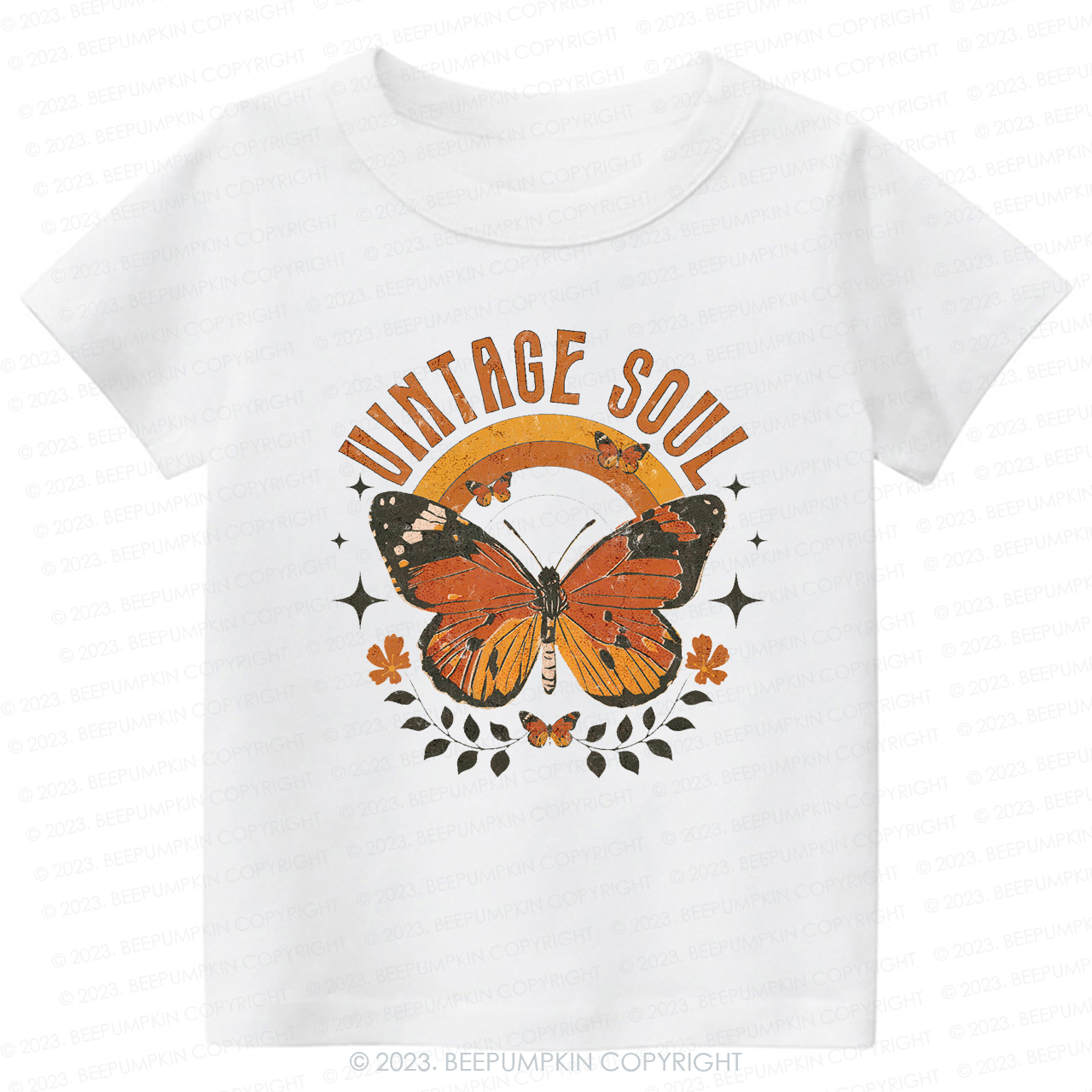 Vintage Soul Cute Girls Boho Kids Shirt