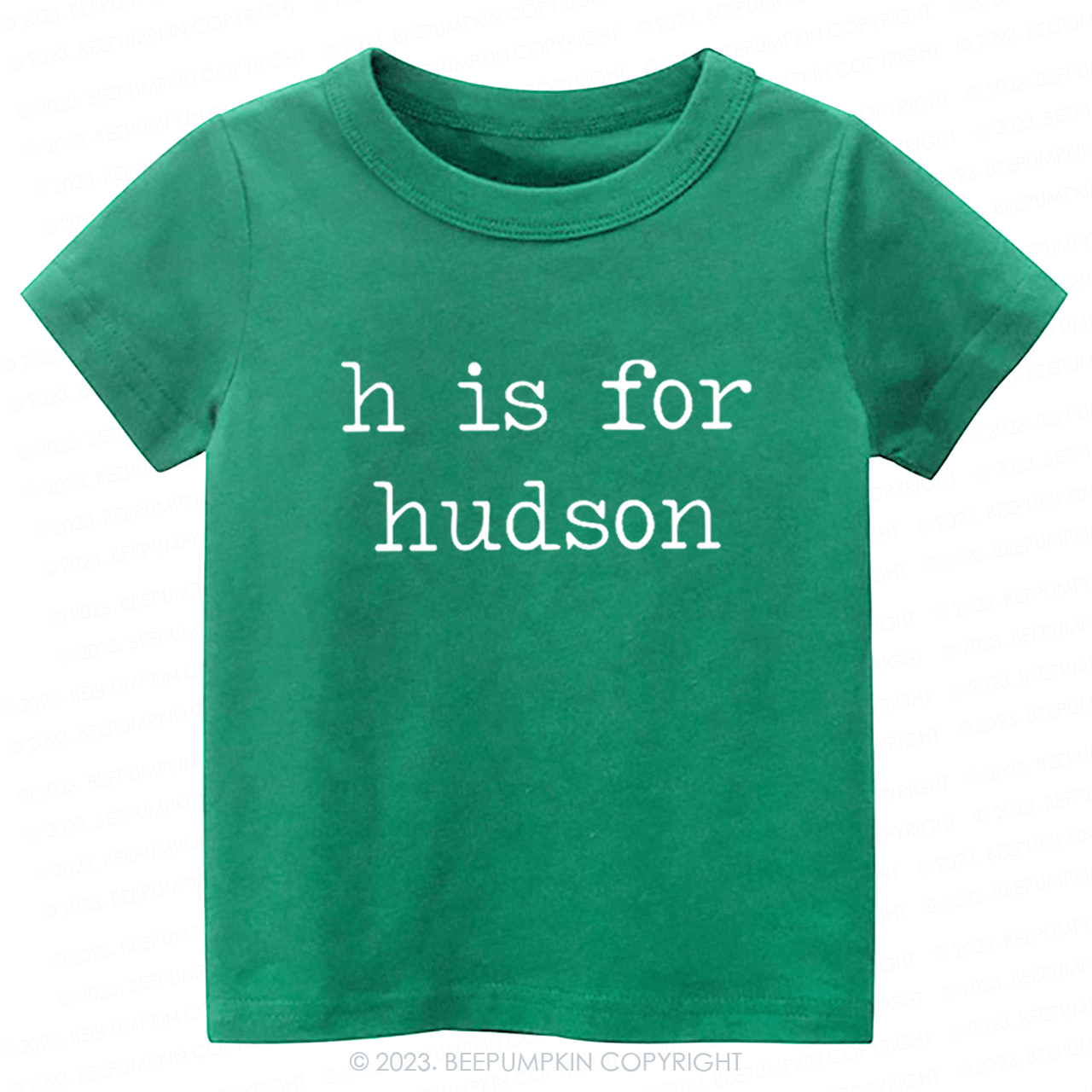 Personalized Vintage Letter Is For Name Toddler Shirt