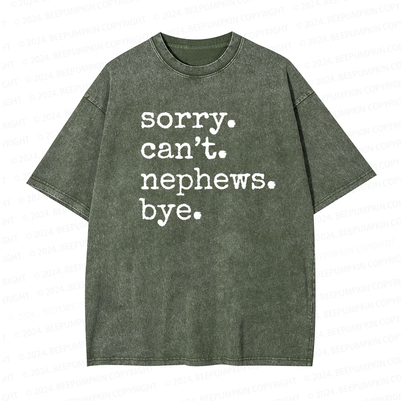 Aunt Nephew Niece Aunt Washed Tees