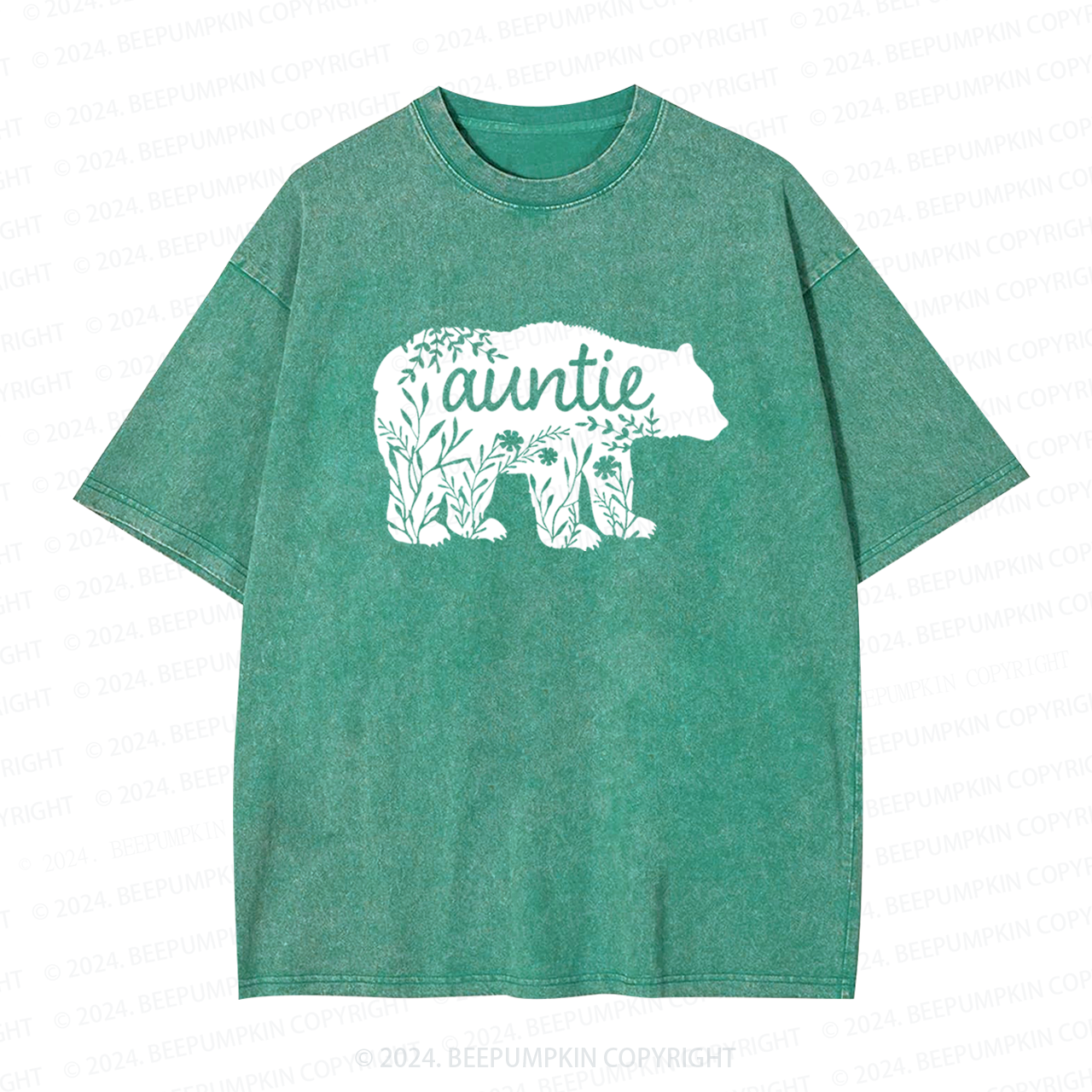 Auntie Bear Auntie Washed Tees