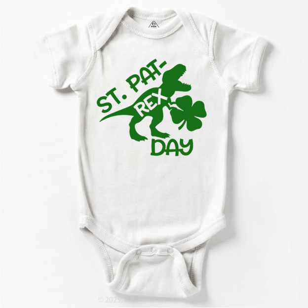 ST. PAT-REX DAY Bodysuit Beepumpkin