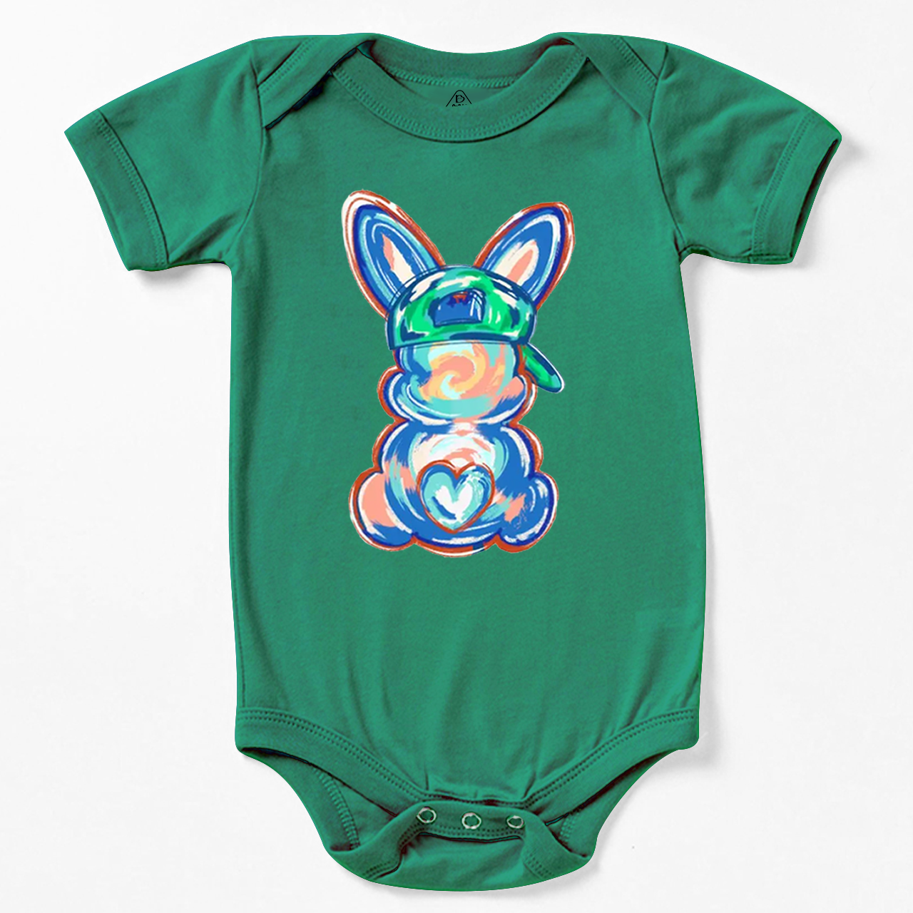 Personalized Boy Name Easter Bunny Bodysuit Beepumpkin
