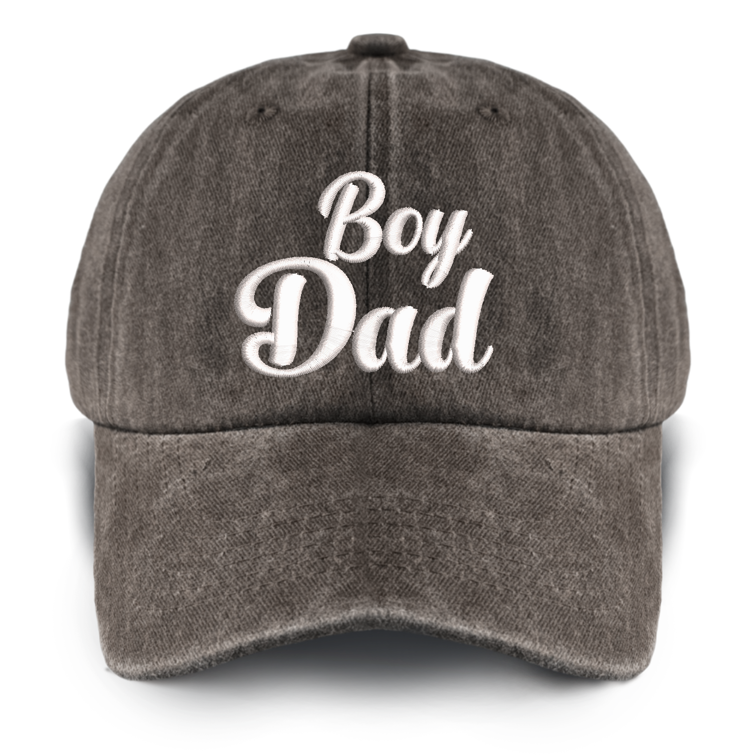 Boy Dad Embroidered Baseball Cap