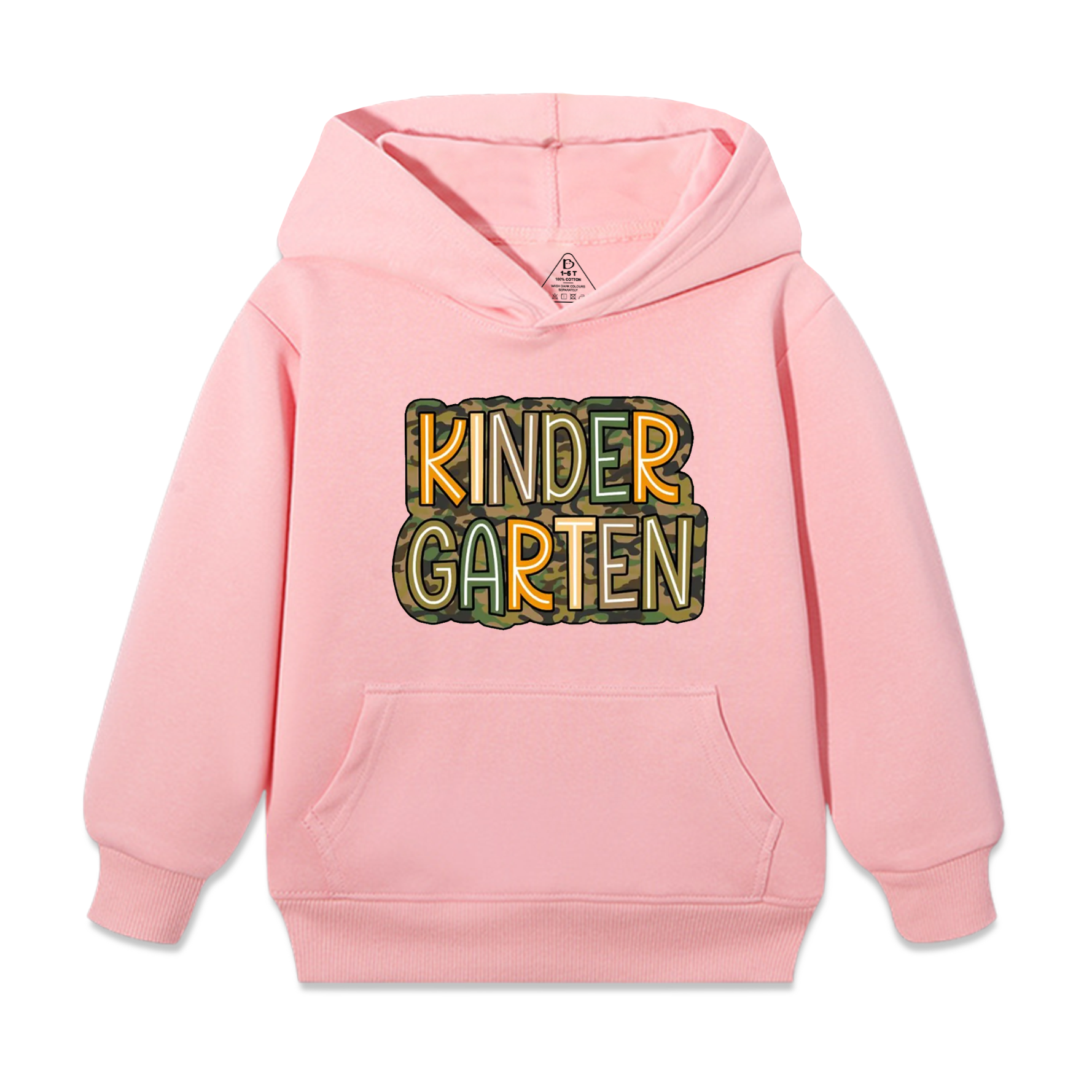 Personalized Camouflage Grade Kid's Hoodies Beepumpkin