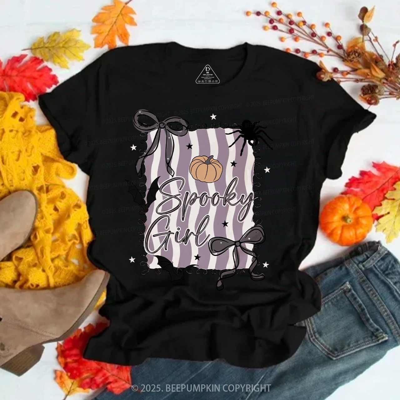 Halloween Spooky Girl T-Shirts Beepumpkin
