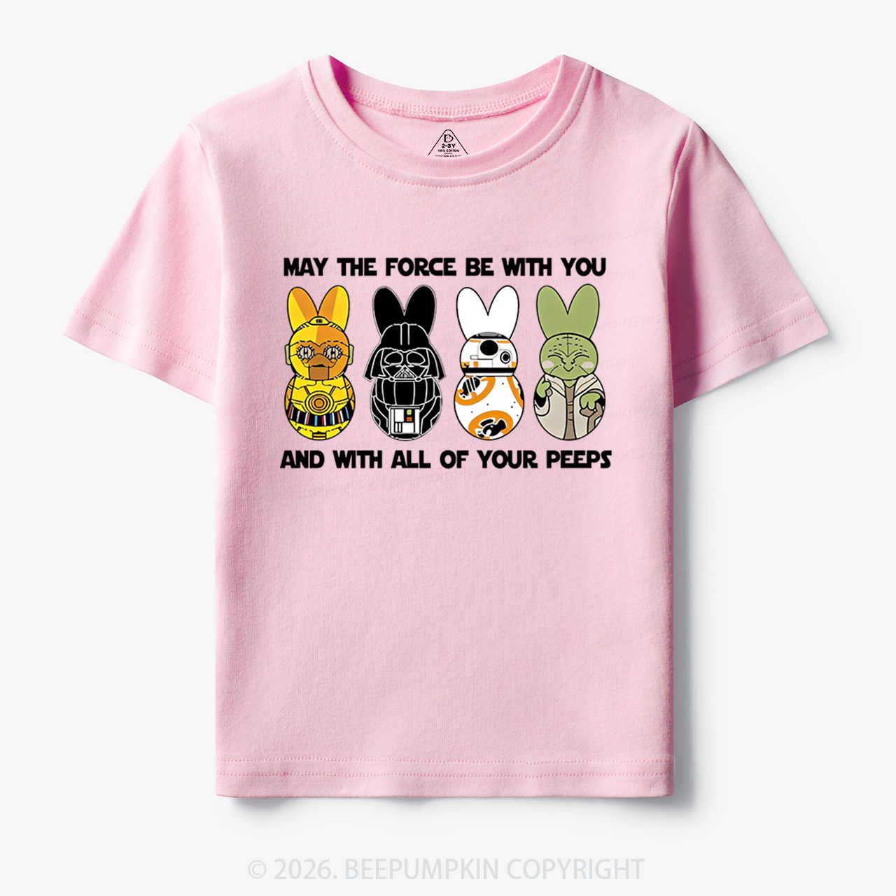 Bunny Ears Happy Easter Toddler&Kid's Tees Beepumpkin