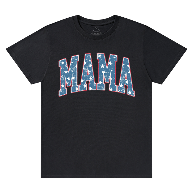 Retro USA Comfort Color Mama T-Shirts