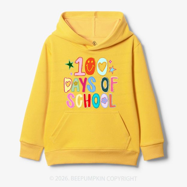 Color Pop 100 Days Brighter Toddler&Kid's Hoodies
