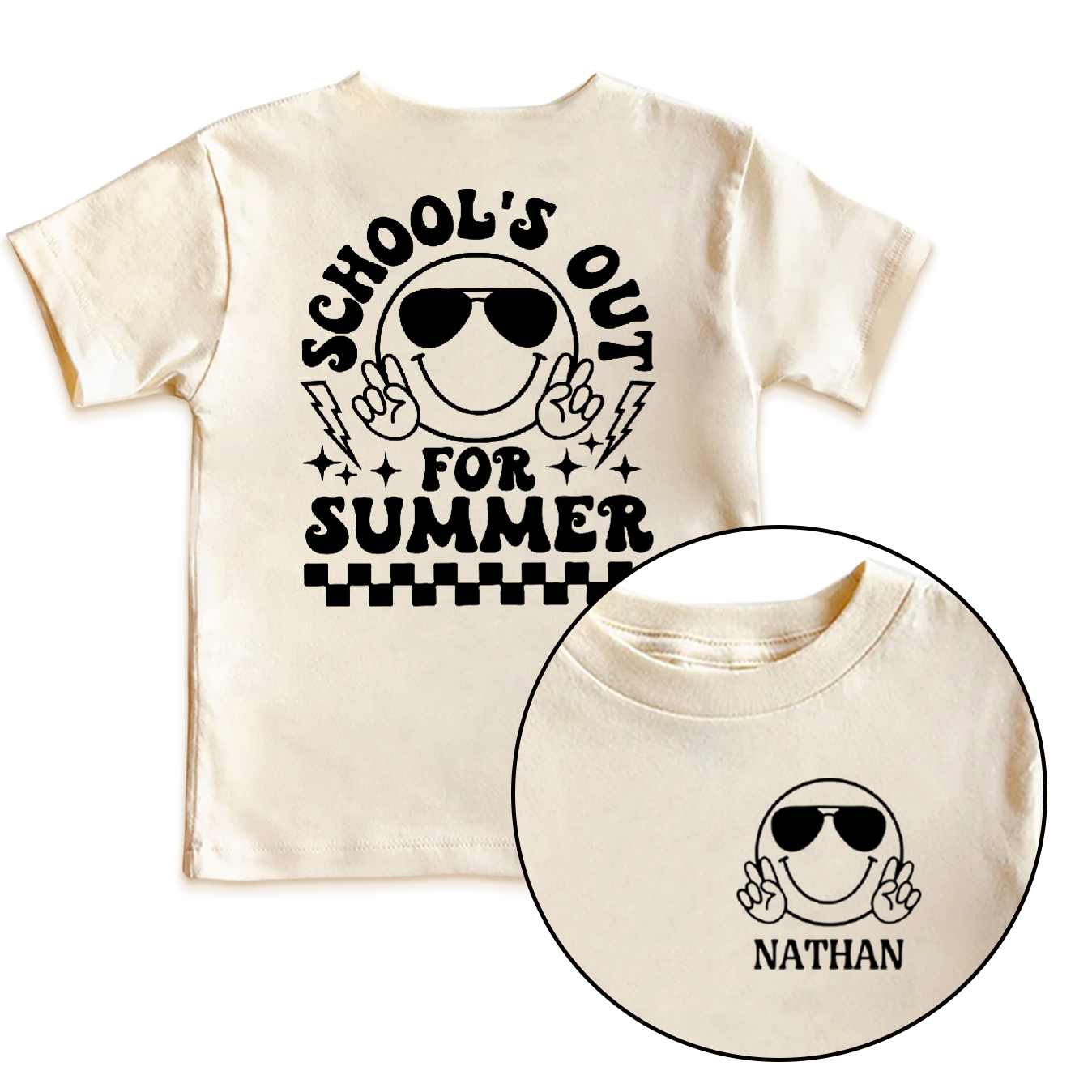 Schools Out For Summer Toddler&Kid's Tees Beepumpkin