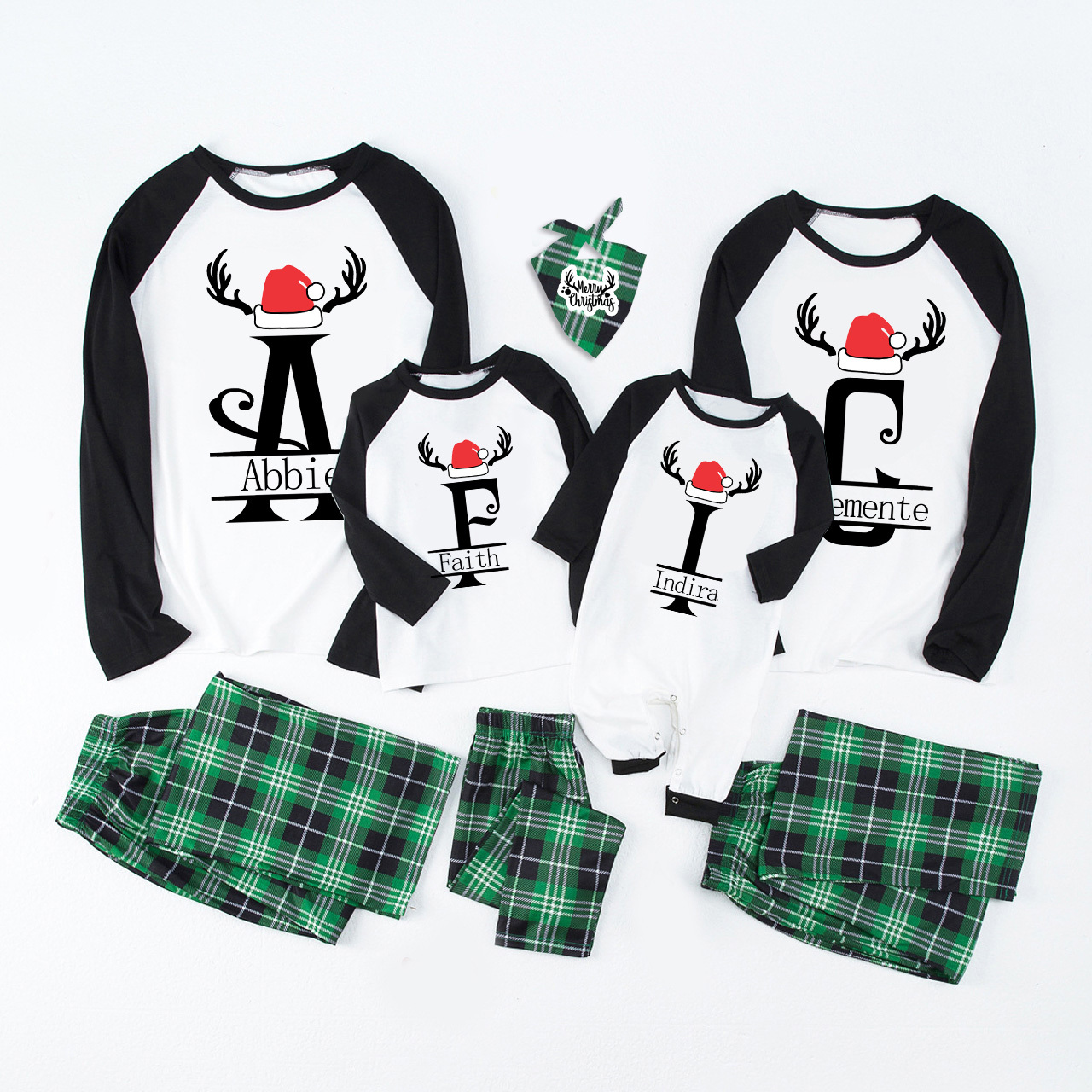 Personalized Matching Family Photoshoot Pajamas
