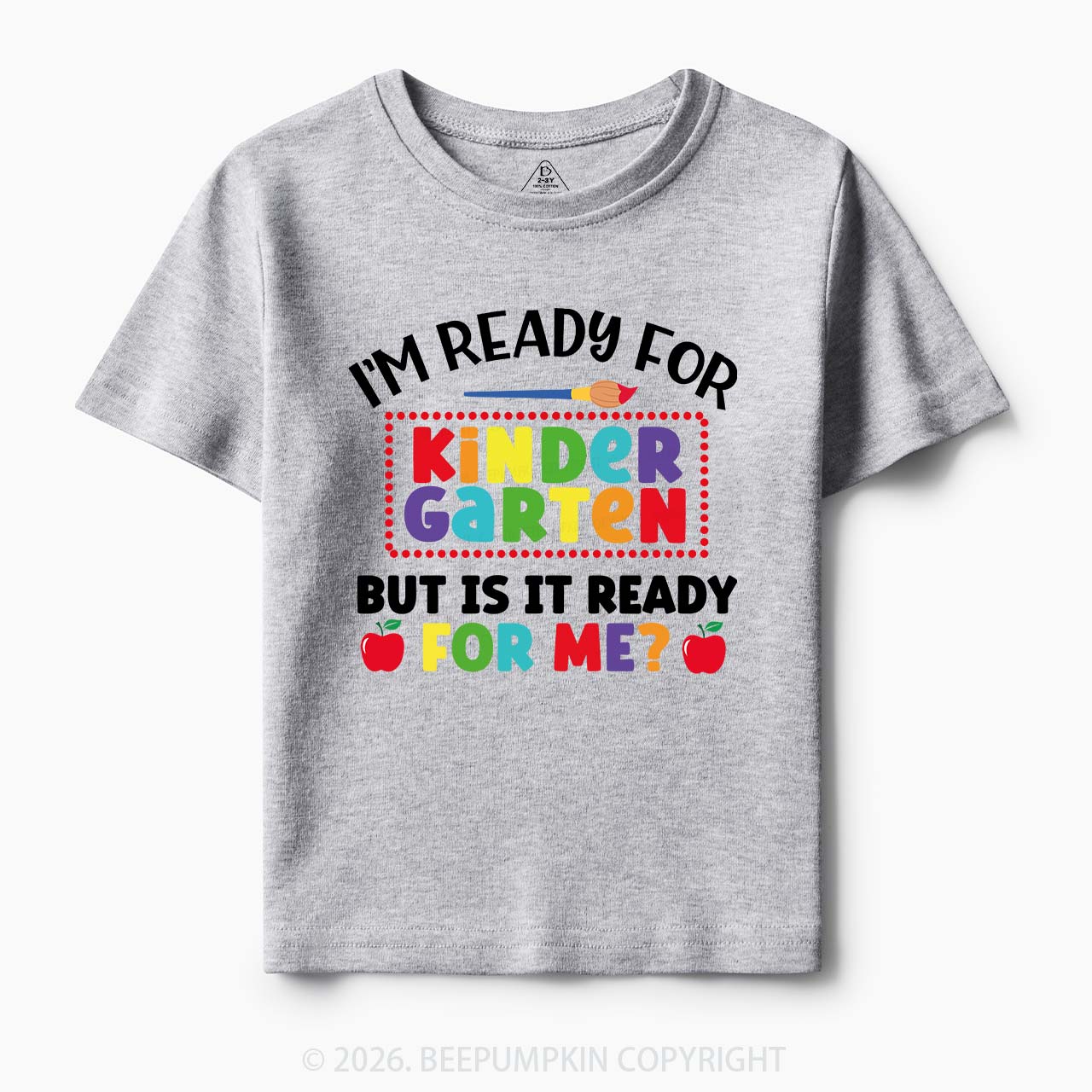 I'm Ready For Kindergarten Back To School Kids Shirts