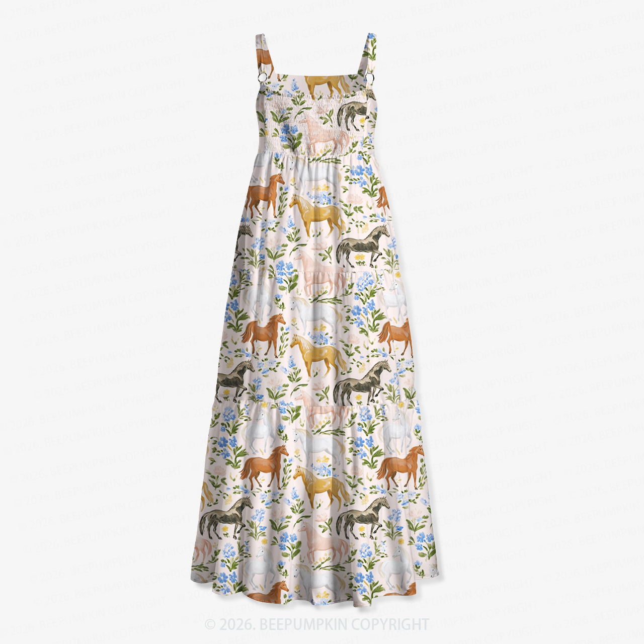 Wildflower Pony Garden Women’s Voile Cami Dress