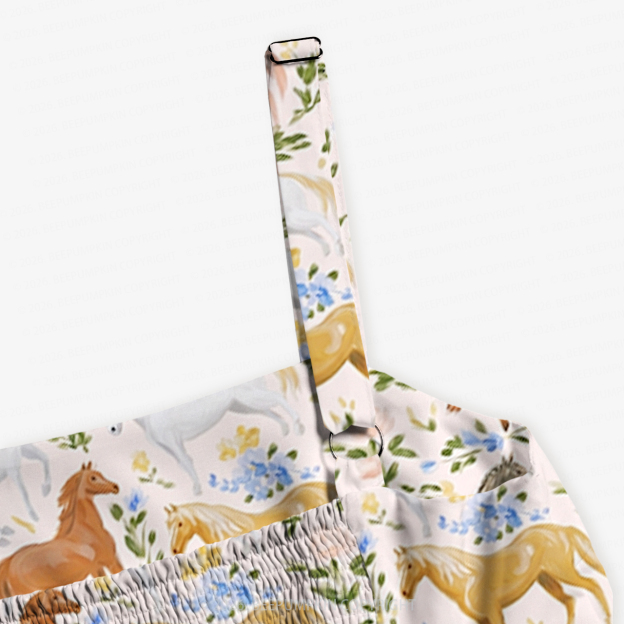 Wildflower Pony Garden Women’s Voile Cami Dress