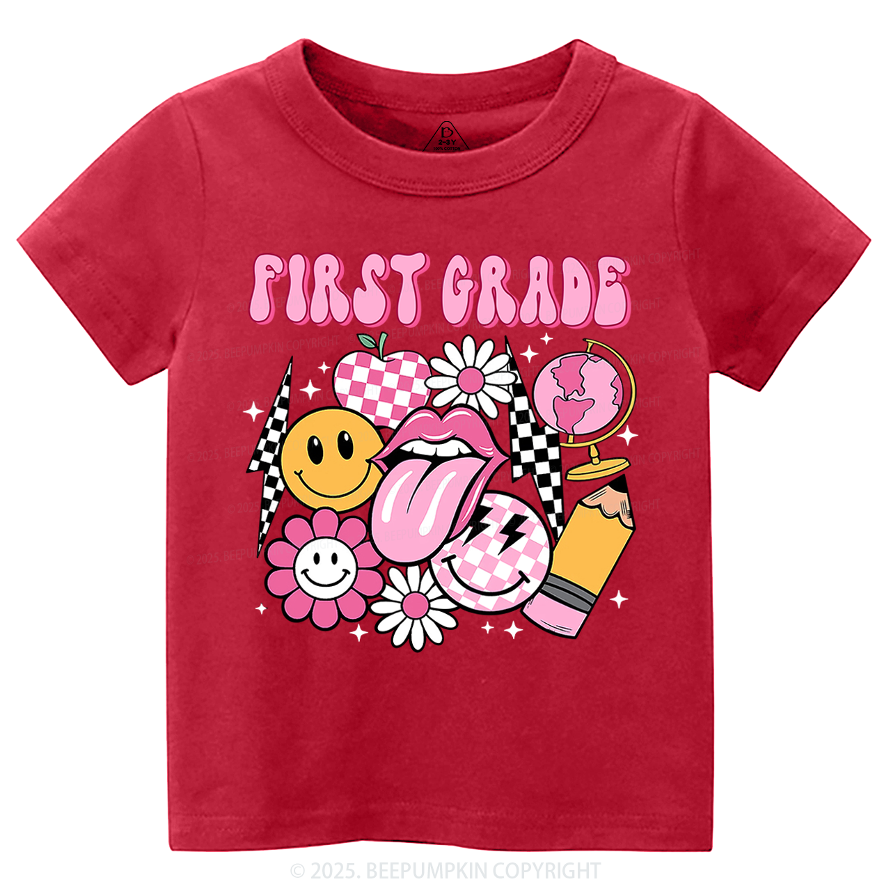 Personalized Hello Grade Toddler&Kids Tees 