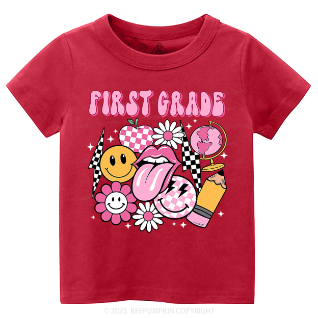Personalized Hello Grade Toddler&Kids Tees 