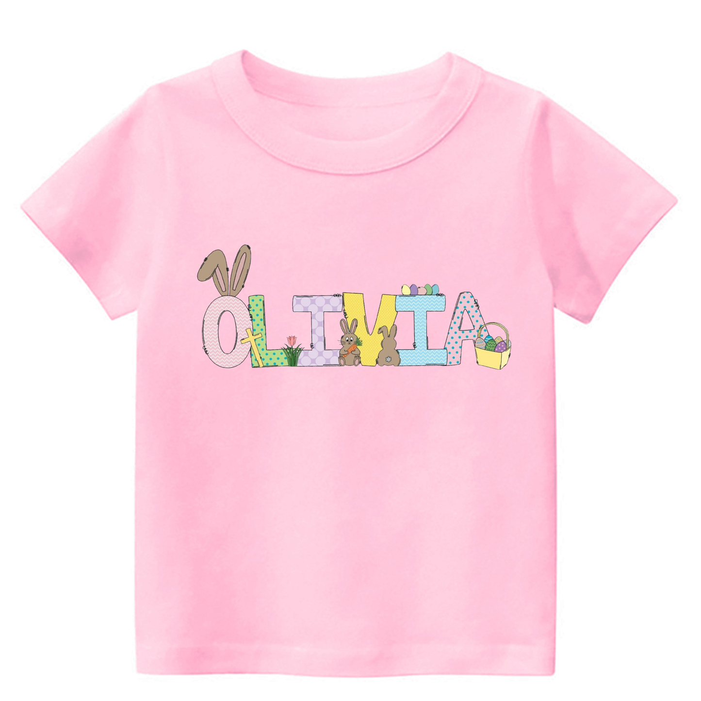 Personalized Name Easter Kids Shirt