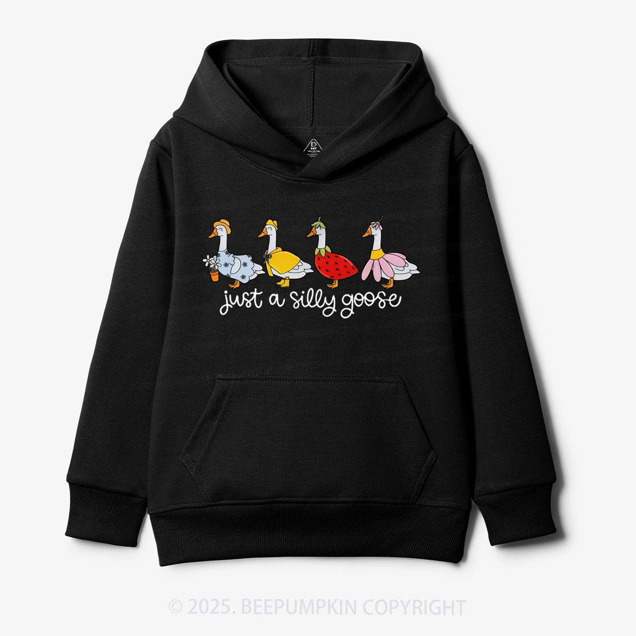 Just A Silly Goose Kid's Hoodies Beepumpkin