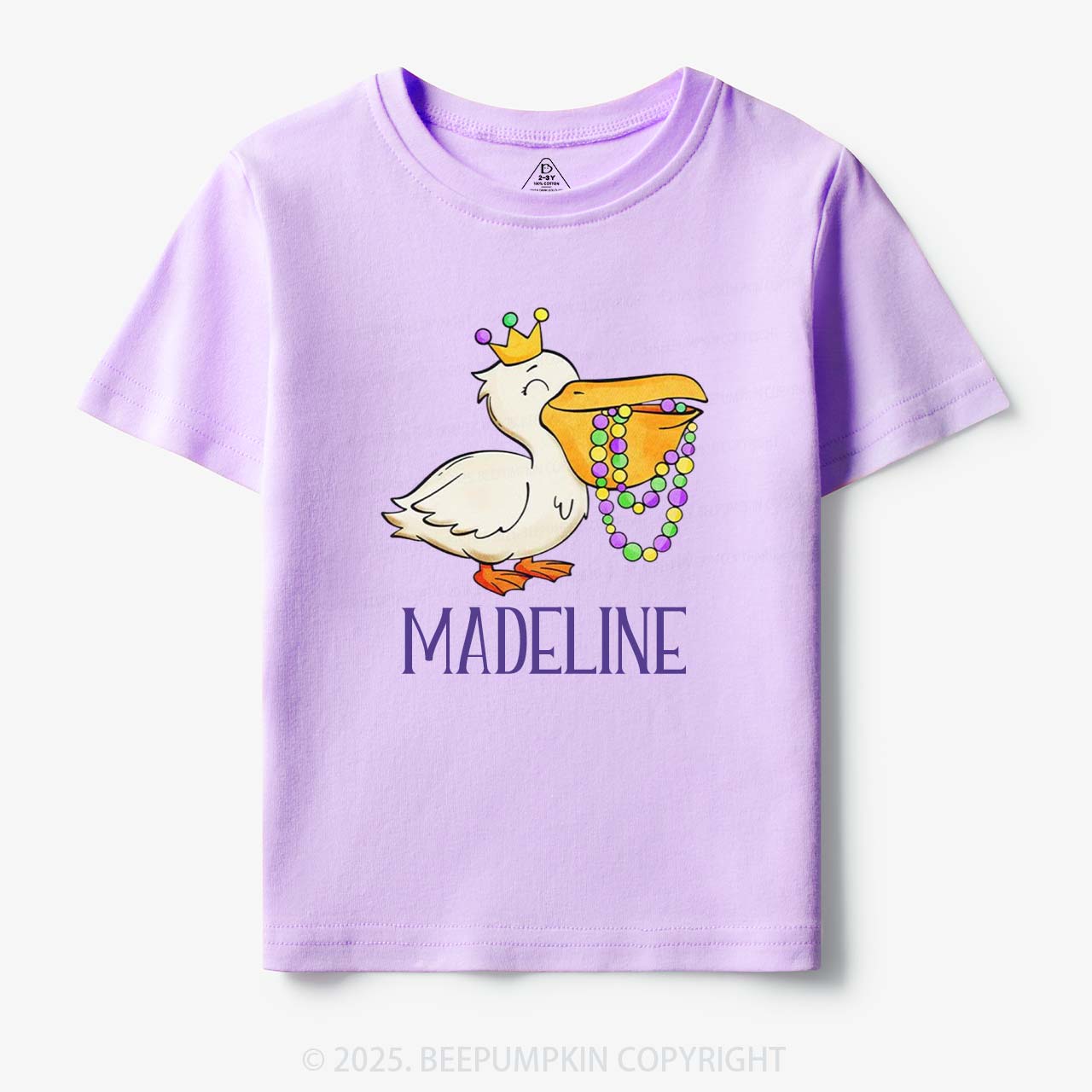 Personalized Louisiana Pelican Toddler&Kid's Tees Beepumpkin