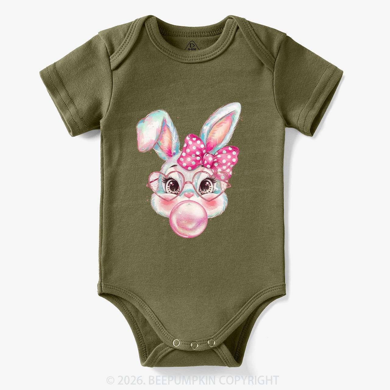 Sassy Bunny Bubble Baby Bodysuit
