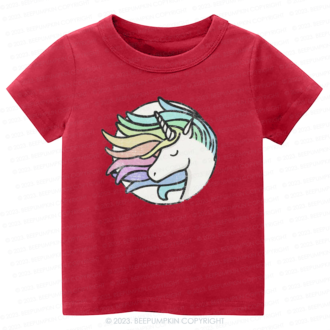 Rainbow Girls Unicorn Kids Shirt