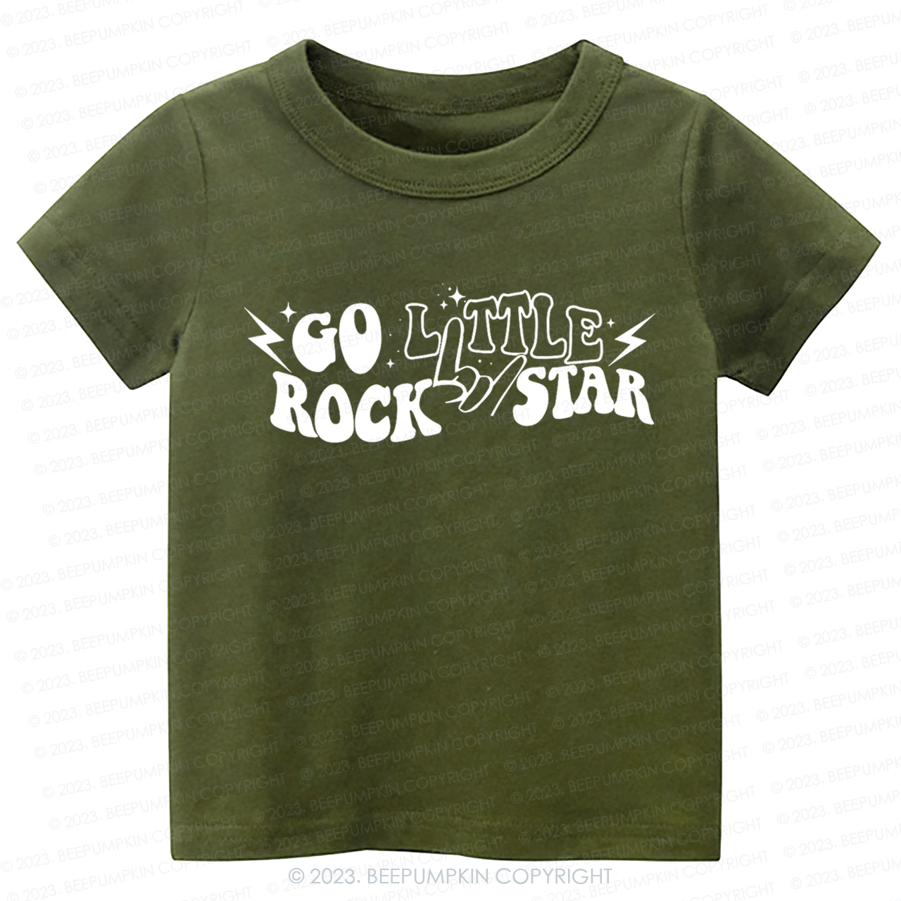 Go Little Rock Star Kids Shirt