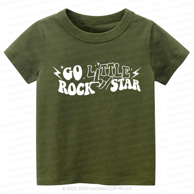 Go Little Rock Star Kids Shirt