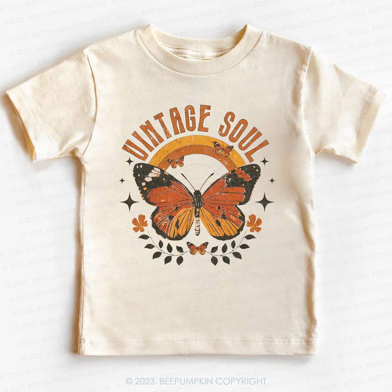 Vintage Soul Cute Girls Boho Kids Shirt