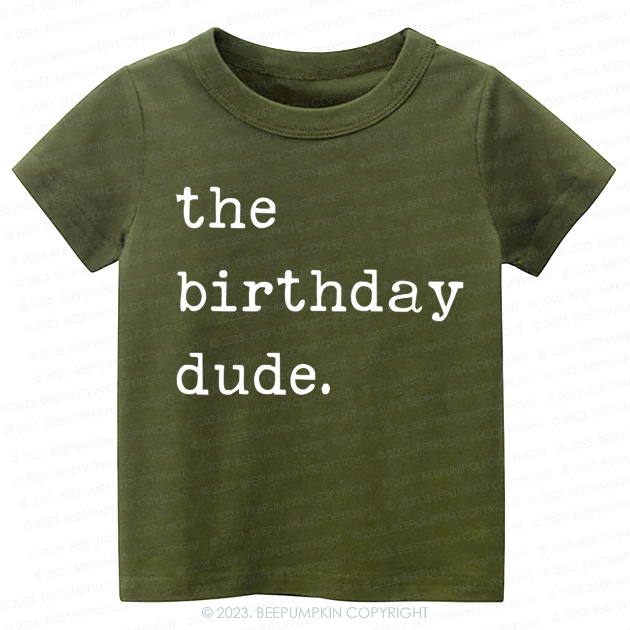  The Birthday Dude Kids Shirt